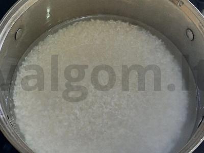 Namų ritinėliai su upėtakiu ir marinuotais imbierais Žingsnis 1