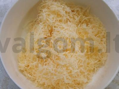 Namų ritinėliai su upėtakiu ir marinuotais imbierais Žingsnis 4