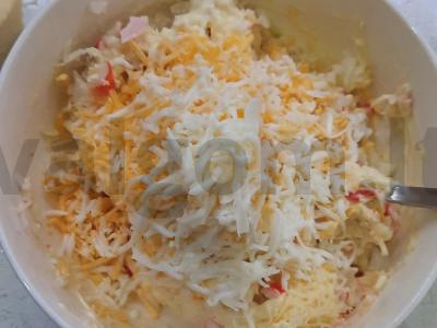 Namų ritinėliai su upėtakiu ir marinuotais imbierais Žingsnis 7