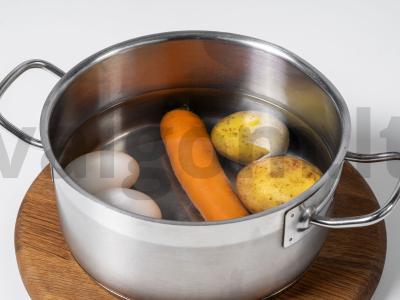 Salotas „Mimoza“ su tunu Žingsnis 1