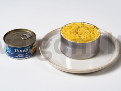 Salotas „Mimoza“ su tunu Žingsnis 5