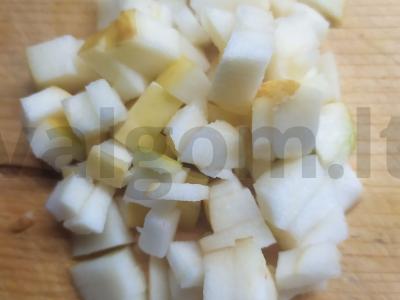 Kvinojos ir jūros kopūstų salotas „Taip, kapitone!“ Žingsnis 2