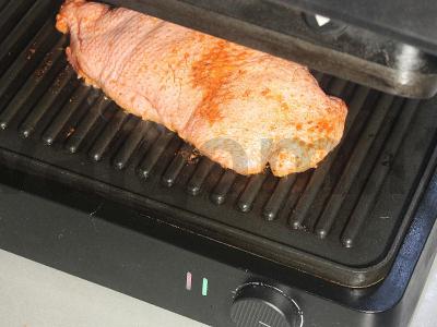 Anties krūtinėlė ant grotelių su vyšnių padažu ir bulguru Žingsnis 3