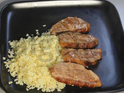 Anties krūtinėlė ant grotelių su vyšnių padažu ir bulguru Žingsnis 6