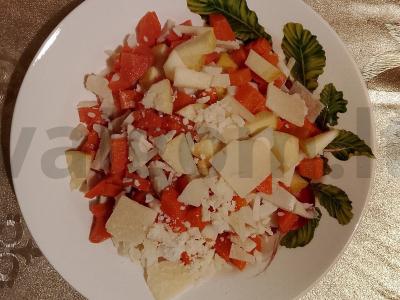 Salotos su morkomis ir obuoliais Žingsnis 4