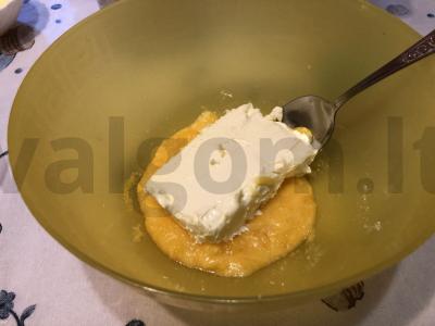 Žalios glazūros sausainiai Žingsnis 2