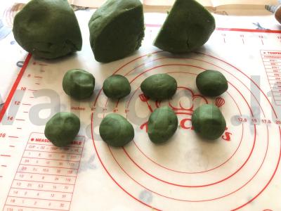 Žalios glazūros sausainiai Žingsnis 9