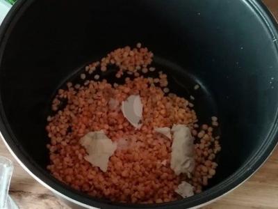 Žirnių košė lėtoje viryklėje Žingsnis 3