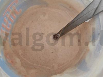 Nesaldintas sūrio pyragas su braškių džemu Žingsnis 7