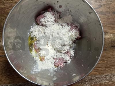 Švelnios triušienos kotletai vaikams Žingsnis 7