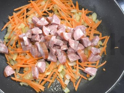 Sriuba su rūkytomis dešromis Žingsnis 3