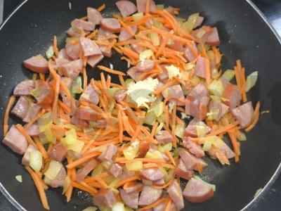 Sriuba su rūkytomis dešromis Žingsnis 4