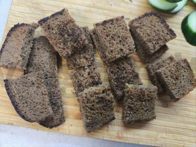 Kanarė su midijomis ir agurkais Žingsnis 4