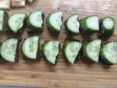 Kanarė su midijomis ir agurkais Žingsnis 6