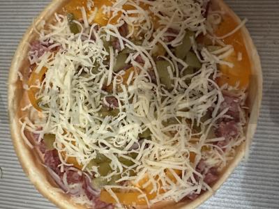 Pica ant paruoštos bazės Žingsnis 5