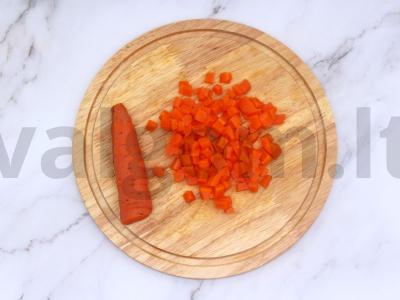 Kalifornijos salotas su tunu Žingsnis 2