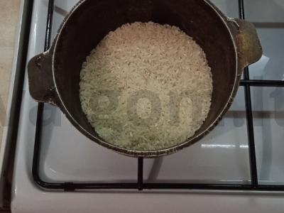 Marinuotų vynuogių lapų dolma Žingsnis 1