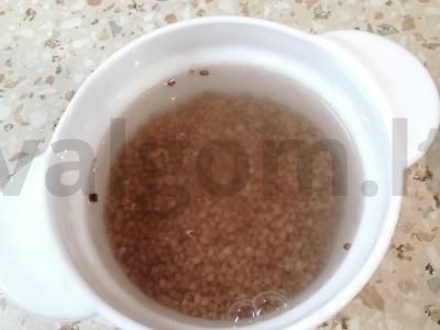 Grikių košė su mėsa, svogūnais ir morkomis Žingsnis 5