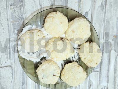 Nuostabūs varškėčiai su šokoladiniu įdaru Žingsnis 5