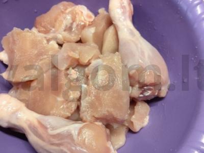 Vištiena orkaitėje su daržovėmis ir bulvėmis Žingsnis 2