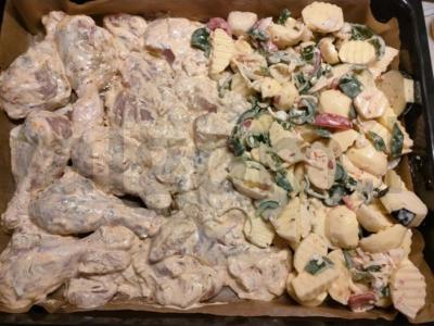 Vištiena orkaitėje su daržovėmis ir bulvėmis Žingsnis 11