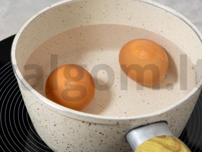 Olivjė su šviežiais agurkais Žingsnis 3