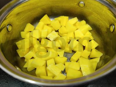 Sriuba-pyragas su ryžiais ir sūriu pietums Žingsnis 1