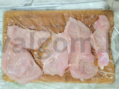 Sultingi vištienos ritinėliai su varškės sūriu Žingsnis 1