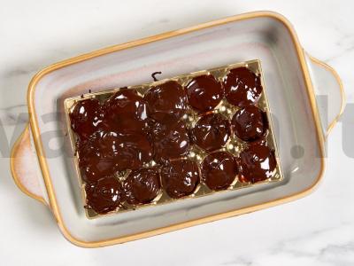 Namų saldainiai su šokoladu, cukatais ir riešutais Žingsnis 6