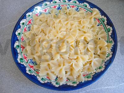 Farfalle su jūros gėrybėmis Žingsnis 7