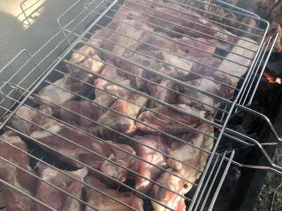 Šašlykas iš kiaulienos šonkaulių su prieskoniais Žingsnis 9