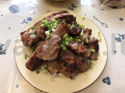 Šašlykas iš kiaulienos šonkaulių su prieskoniais Žingsnis 10