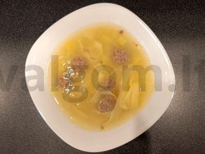 Maistingas sriuba, kurią lengva ir greita paruošti pagrindine nuotrauka