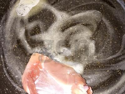 Troškintas triušis su daržovėmis Žingsnis 1