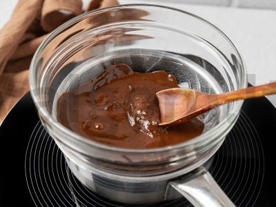 Šokoladiniai-mėtiniai sausainiai Žingsnis 2