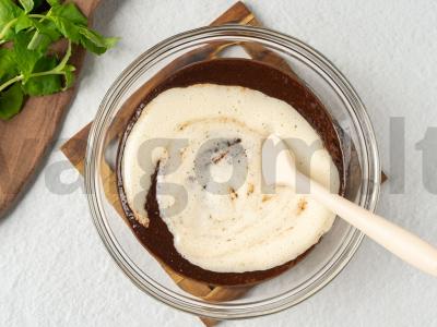 Šokoladiniai-mėtiniai sausainiai Žingsnis 6