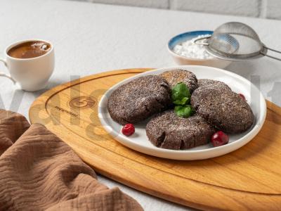 Šokoladiniai-mėtiniai sausainiai pagrindine nuotrauka