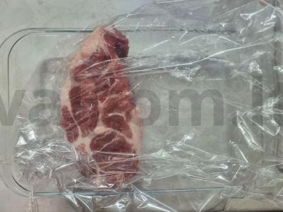 Kiaulienos kaklas su padažu Žingsnis 2