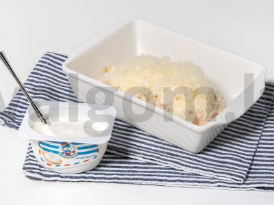 Vištiena traškioje trupinėje su grietine Žingsnis 3