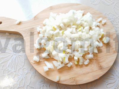 Vištienos stroganovas su grietine iš išlydytų grietinėlės Žingsnis 4