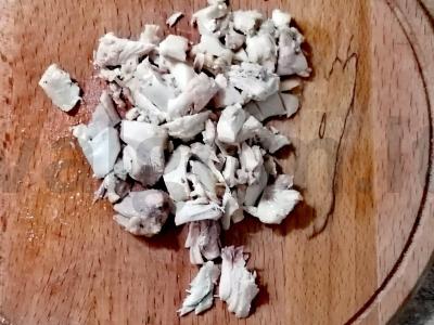 Salotas su rukola ir vištiena Žingsnis 3