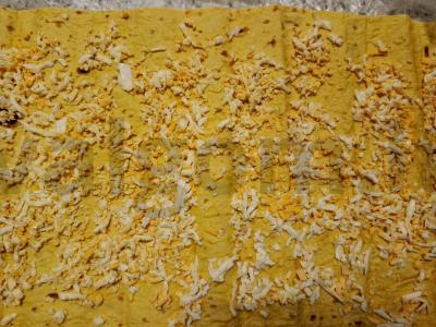 Švelnus ritinys su krabų lazdelėmis Žingsnis 2