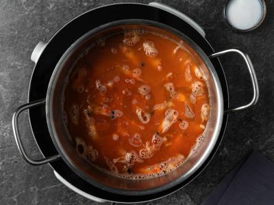 Krevetinis biskas Žingsnis 2