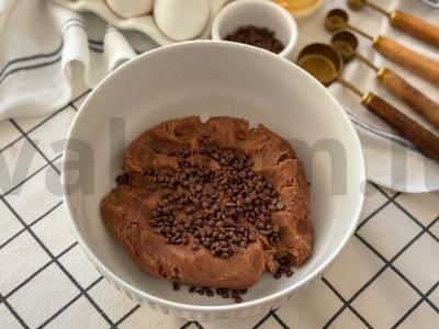 Šokoladiniai sausainiai su žemės riešutų įdaru Žingsnis 6