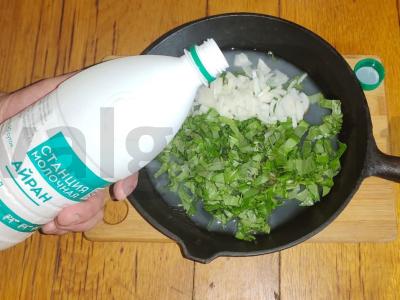 Šašlykų troškinys su cukinija ir rūgštynėmis Žingsnis 5