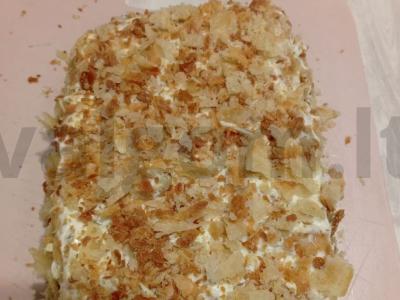 Užkandis „Napoleonas“ Žingsnis 10