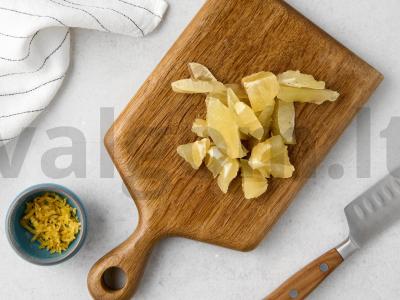 Cukinijų uogienė su apelsinais Žingsnis 2