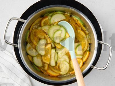 Cukinijų uogienė su apelsinais Žingsnis 5