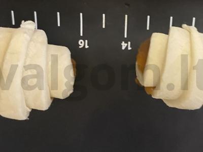 Kruasanai su uogiene Žingsnis 4