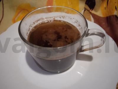 Kava su plakta grietinėle ir čili pipirais Žingsnis 1